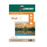 Бумага Lomond Photo A4 140g матовая (25 л.)