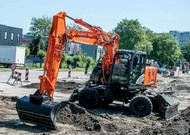 Колесный экскаватор Hitachi ZX190W-5A