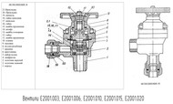 Вентиль диафрагмовый цапковый угловой Е2001.015 исп.2