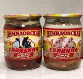 Тушёнка мясная в Москве