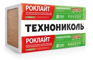 Плиты из каменной ваты Роклайт 100х600х1200 мм (6 плит, 0,432 м3)