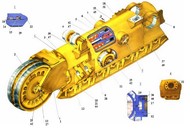 Ремонт тележки бульдозера ЧЕТРА Т15 Т-15