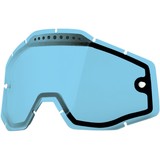 Линза 100% Racecraft/Accuri/Strata Vented Dual Pane Lens Anti-Fog Blue (51006-002-02)