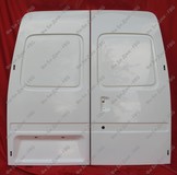 Двери задние Ford Transit (Подвышенные)(1986-2000 г.в.), из стеклопластика