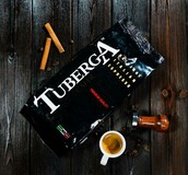 Кофе в зернах жаренный с кофеином TUBERGA PREMIUM