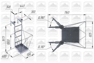 Площадка для строительных конструкций