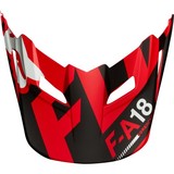 Козырек к шлему Fox V1 Sayak Helmet Visor Red, Размер M/L