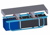 Корзина Топливный бак 500 л + ящик ЗИП