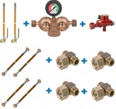 Комплект GOK на 8 баллонов с автоматическим клапаном "Эконом"