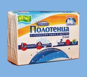 Полотенца листовые PREMIUM Z-сложение 2-слойные