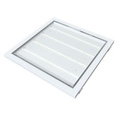 Светильник светодиодный FI 595 IP65 44W 4000K GLASSMAT