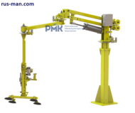 Манипулятор пневматический перенос грузов ШБМ-150-П грузоперенос грузозахват