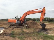 Аренда гусеничного экскаватора Hitachi ZX 240-3